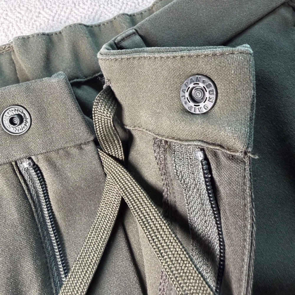 Uniqlo Ultra Stretch Jogger Tapered Pants Forest Green Mens 311-167394 Small